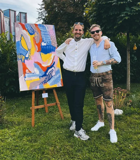 Paul Panther und Marc Stickler | Foto: Kröswang