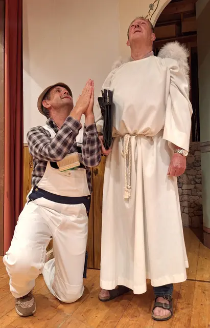 Die Kolpingbühne Weißenbach spielt ab 10. Oktober eine Komödie, in der sich alles um das Jenseits dreht. | Foto: Veranstalter