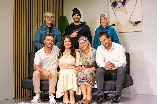 Das Ensemble des Volkstheaters Axams freut sich auf viele Besucher bei den Aufführungen. | Foto: Volkstheater