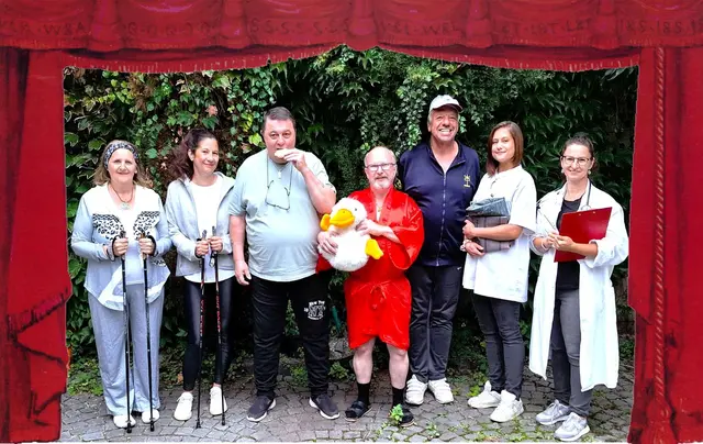 v.li.n.re.: Susanne Spillauer, Petra Schlosser, Ludwig Götzel, Joachim Steiner, Helmuth König, Janis Dick und Bianca Spillauer | Foto: privat