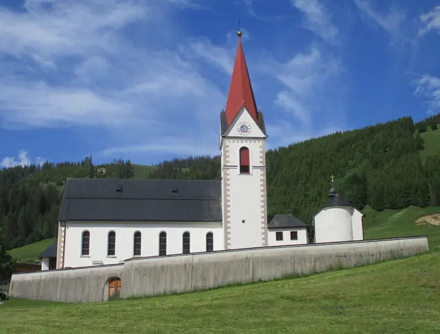 Die Kirche St. Wolfgang in Schattwald. | Foto: Museumsverein