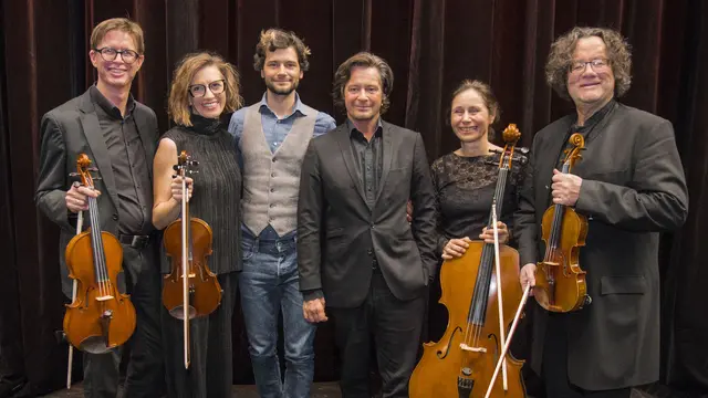 Aaron & Fritz Karl mit dem Streichquartett Sonare freuen sich bereits auf einen unvergesslichen Abend im Stadtsaal Lienz! | Foto: Karl Satzinger