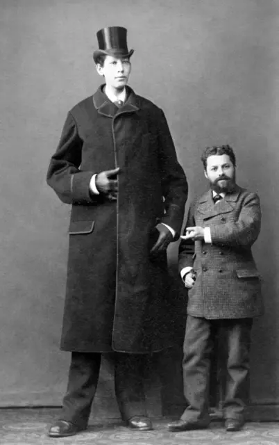 2,58 Meter maß der Riese Franz Winkelmeier. | Foto: Rachbauer