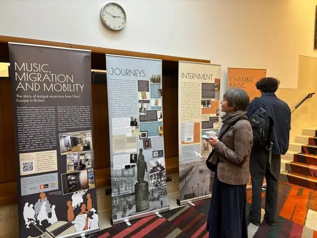 Ausstellung Music, Migration and Mobility – The Story of Émigré Musicians from Nazi Europe in Britain gestaltet von Norbert Meyn  | Foto: Royal College of Music, London