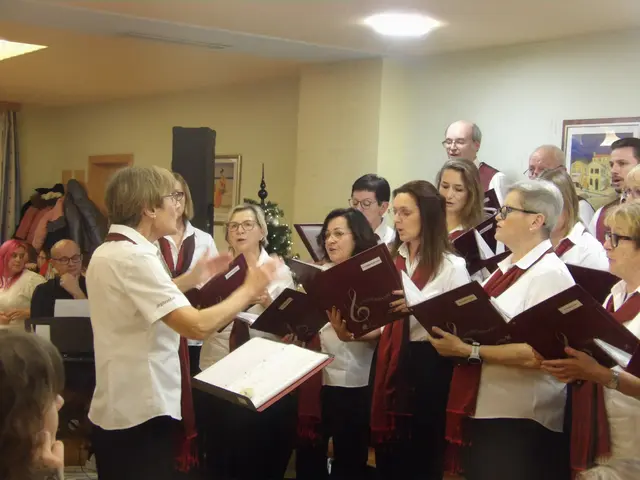 Romana Hafner leitete den gemischten Chor Limbach.