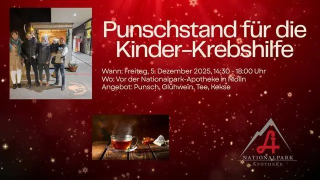 Punschstand für die Kinder-Krebshilfe 
 | Foto: Felix© Apotheke Molln