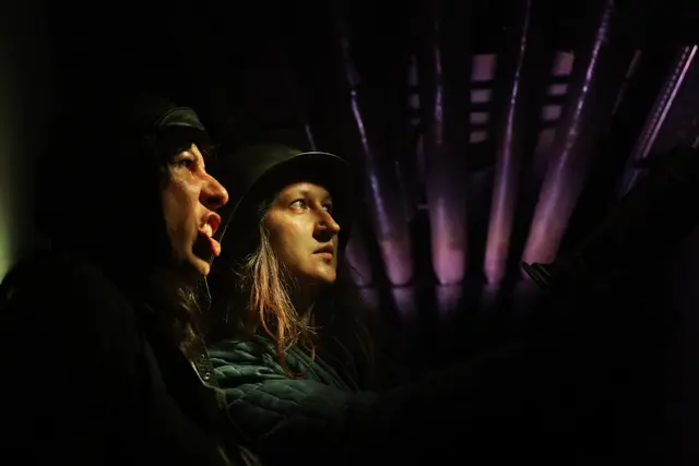 Sara Zambrano und Yulia Izmaylova in "Autonome Drohne 2" | Foto: VADA