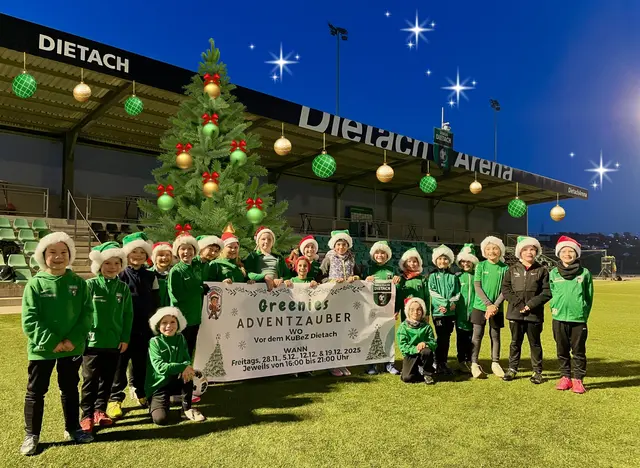 An 4 Freitagen verbreitetn die Greenies Adventstimmung. | Foto: Union PROCON Dietach