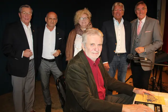 Gottfried Doschek, Alfred Geier, Johannes Pestuka, Ulla Mühl-Hittinger, Rudi Melzer und Ludwig Deltl. | Foto: Mold