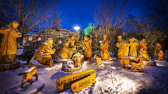 Steirische Bräuche, Kulinarik und Kunsthandwerk erwarten die Gäste am Adventmarkt in Bad Gleichenberg. | Foto: TVB Thermen- &amp; Vulkanland | Werner Krug