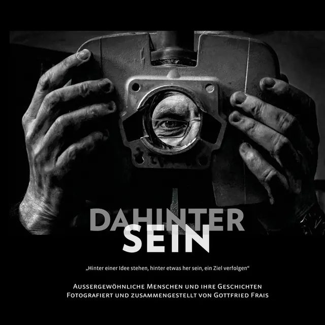 Buchumschlag »DAHINTER SEIN«
 | Foto: Gottfried Frais