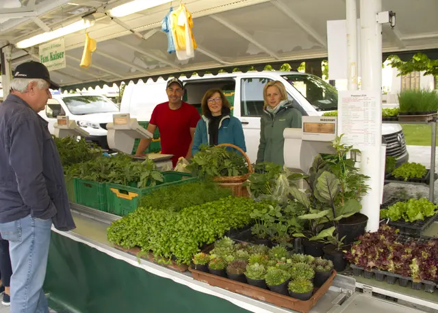 Jeden Samstagvormittag findet im Stadtgarten der Oberwarter Bauernmarkt statt. | Foto: Peter Seper
