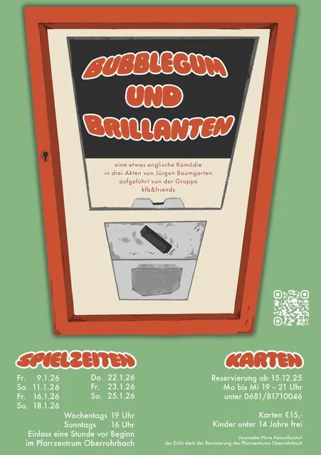 Die Theatergruppe kfb &amp; friends präsentiert im Pfarrzentrum Oberrohrbach eine englische Boulevard-Komödie von Jürgen Baumgarten. | Foto: Theatergruppe kfb &amp; friends