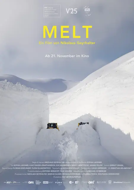 Film MELT am Mi 11.2.2026 um 19:30 Uhr im Kino Zwettl/NÖ
An spektakulären Schauplätzen rund um den Globus werden die Auswirkungen des Klimawandels auf das ewige Eis aufgezeigt. Es geht auch um die persönlichen Geschichten der Menschen, die mit den Bergen und dem Wetter leben.
Im Anschluss Filmgespräch mit Nikolaus Geyrhalter
 | Foto: Stadtkino Filmverleih