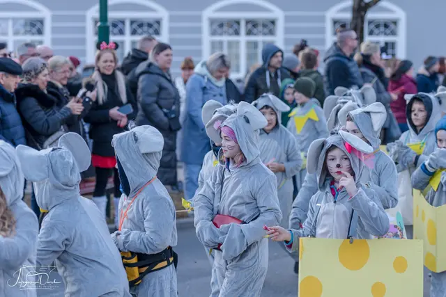 Mit viel Freude und Stolz präsentieren die Kinder ihre selbst gebastelten Faschingskostüme. | Foto: Musikvolksschule Ober-Grafendorf