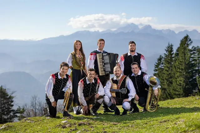 Slowenische Oberkrainer-Stimmung erwartet das Publikum in St. Ulrich in Greith. | Foto: Dezelak