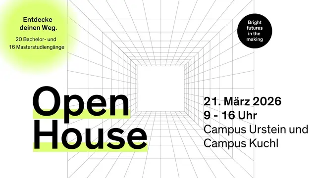 Open House at the University of Applied Sciences Salzburg