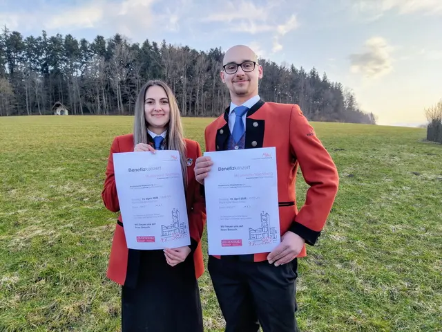 MV Wachtberg Philipp Auer und Vanessa Gmeiner. | Foto: MV Wachtberg