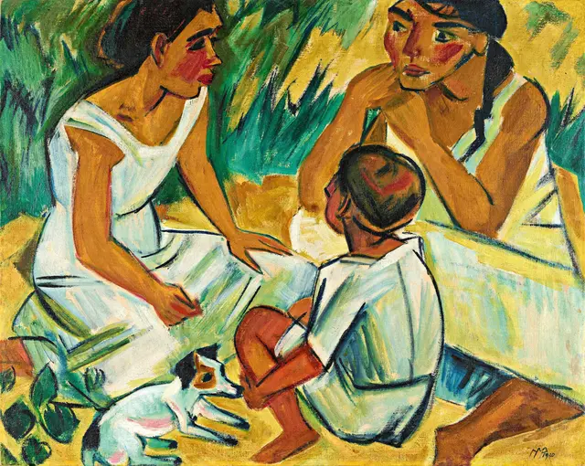 Max Pechstein zählt zu den bedeutendsten Vertretern des deutschen Expressionismus. | Foto: Die Unterhaltung/Pechstein 