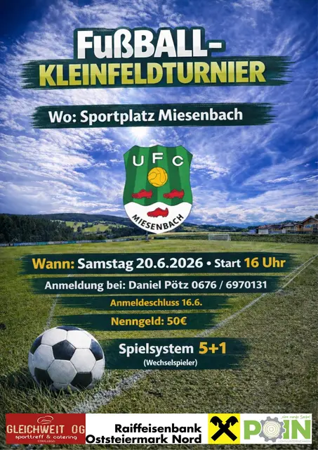 Kleinfeldturnier des UFC Miesenbach | Foto: UFC Miesenbach