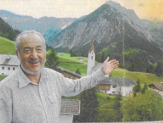 Werner Friedle stellt seinen Ort Gramais vor. | Foto: privat