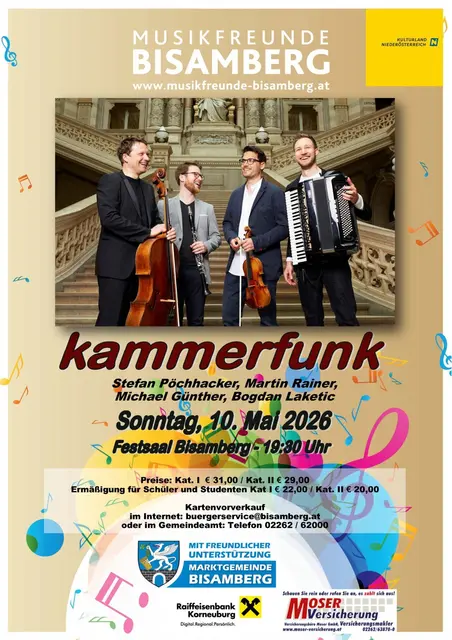 Die Musikfreunde Bisamberg freuen sich auf zahlreiche Besucherinnen und Besucher. | Foto: Musikfreunde Bisamberg