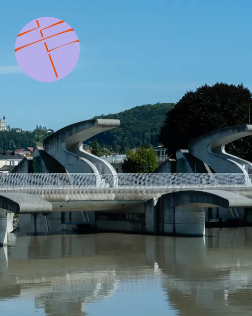 Wasserkraftwerk Sohlstufe Lehen | Foto: Lea-Sophie Kurz