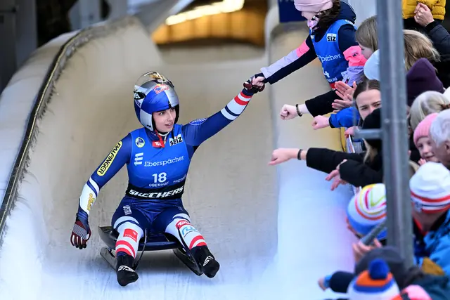 Mieders lässt Hannah Prock und viele weitere Miederer Sportler hochleben! | Foto: © ÖRV/Reker