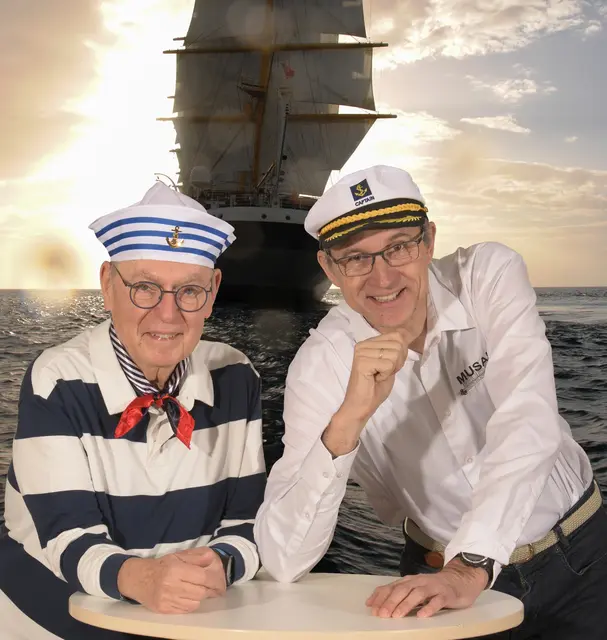 Josef Bedrac und Kurt Hochsam 