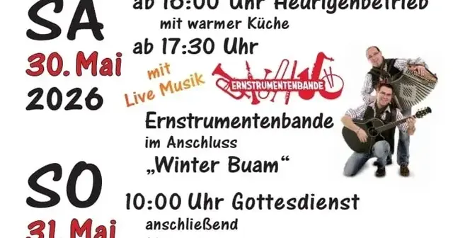 Am Samstag sogar mit Live Musik! | Foto: FF Simonsfeld