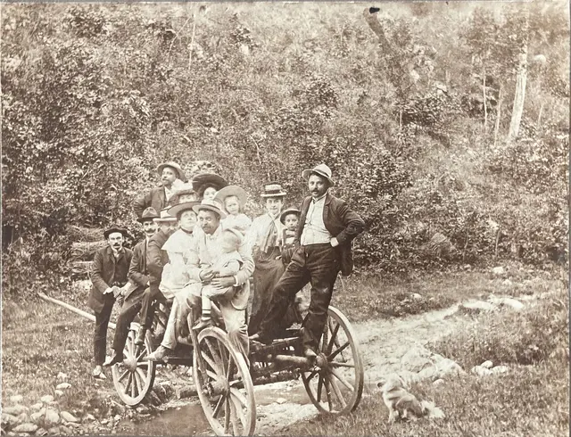 Die Familie Oser um 1900 | Foto: Andreas Stippler
