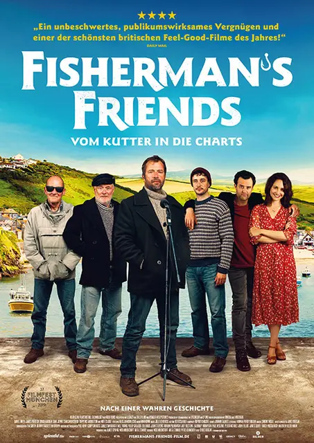 Sommerkino FISHERMAN’S FRIENDS – VOM KUTTER IN DIE CHARTS – am Sa 25.7.2026 um 20:30 Uhr im Pfarrgarten Rastenfeld