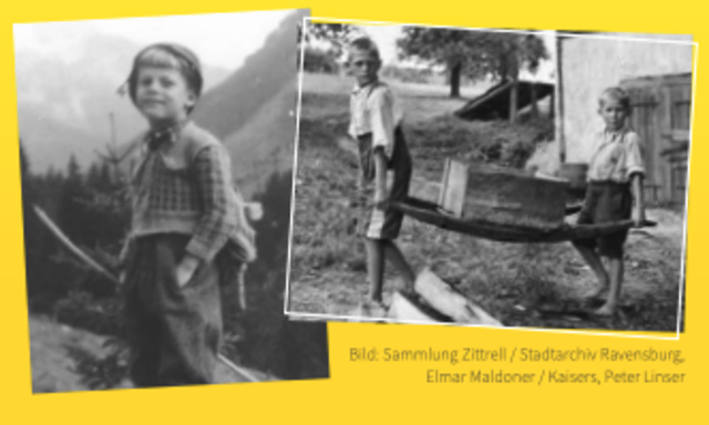 Schwabenkinder bei der Arbeit. | Foto: Veranstalter