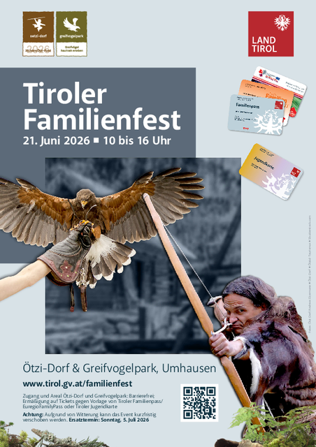 Tiroler Familienfest am 21. Juni.  | Foto: Foto: Land Tirol