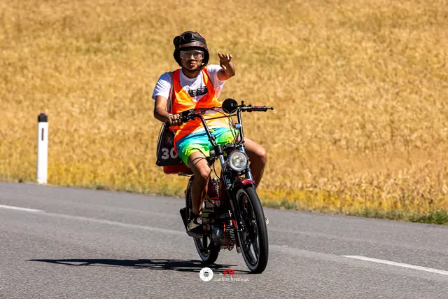 Der Moped-Gumball findet bereits zum vierten Mal statt. | Foto: Markus Krenn