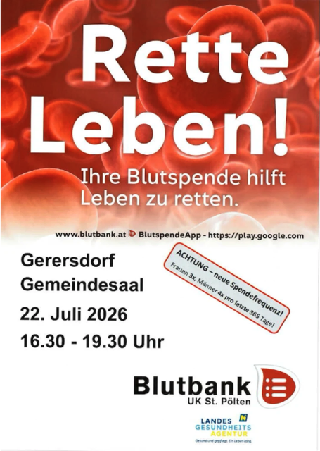 Foto: Blutbank St. Pölten