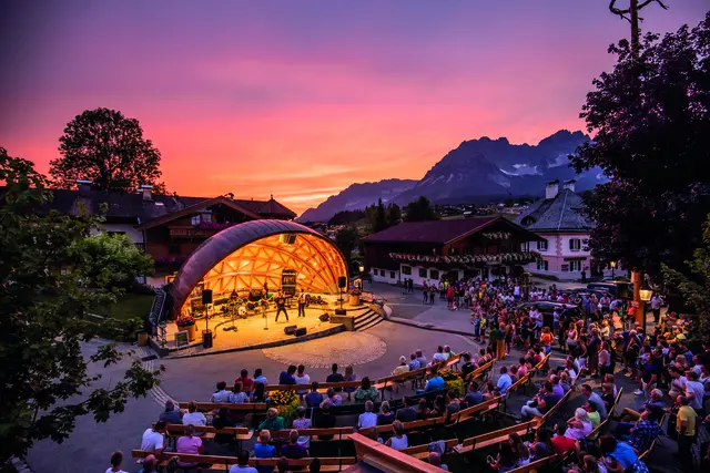 Endlich wieder Musik unter freiem Himmel: Going Live findet wieder statt. | Foto: TVB Wilder Kaiser/Defrancesco