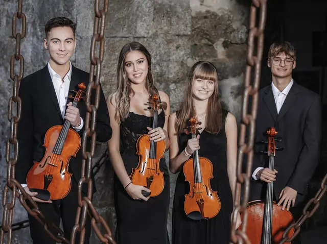 Das Quartissimo-Steichquartett rockt am 4. Juli den Plansee. | Foto: Michael Böhmländer