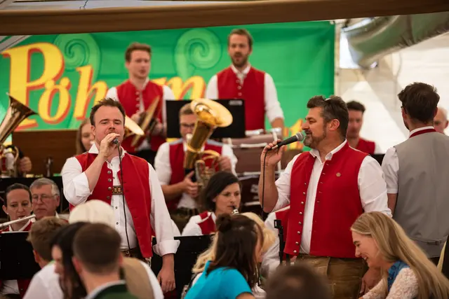 Stets beste Stimmung beim Pöhamer Musikantenfest | Foto: TMK Pöham