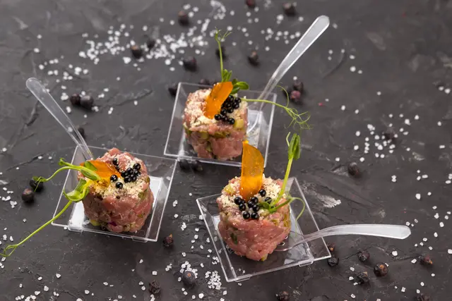 Tatars von Weber Grill.