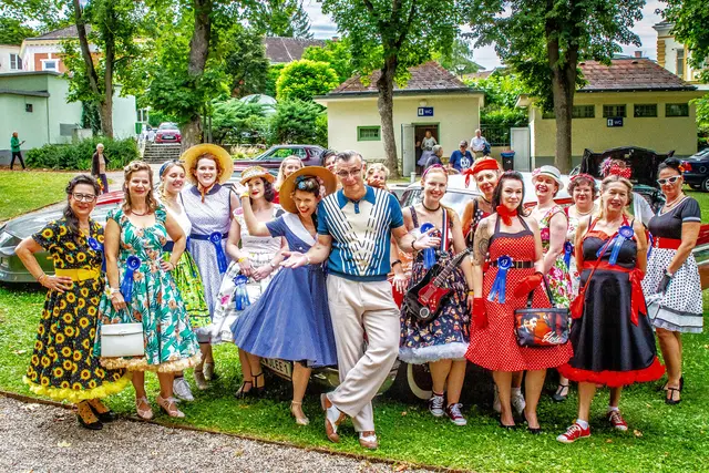 Von Freitag bis Sonntag, 24. bis 26. Juli, findet erneut das beliebte Rock'n'Roll im Kurpark statt | Foto: Rock'n Roll im Kurpark