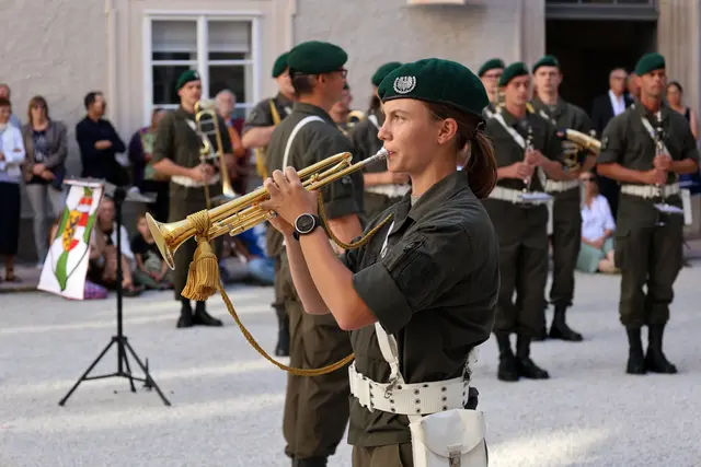Militärmusik Salzburg | Foto: Wolfgang Riedlsperger