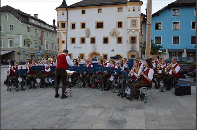 Platzkonzert des MV Alpenklänge | Foto: MV Alpenklänge Krakauebene
