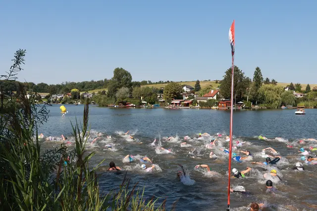 Start des Bewerbes letztes Jahr | Foto: Tri Team Pöttsching
