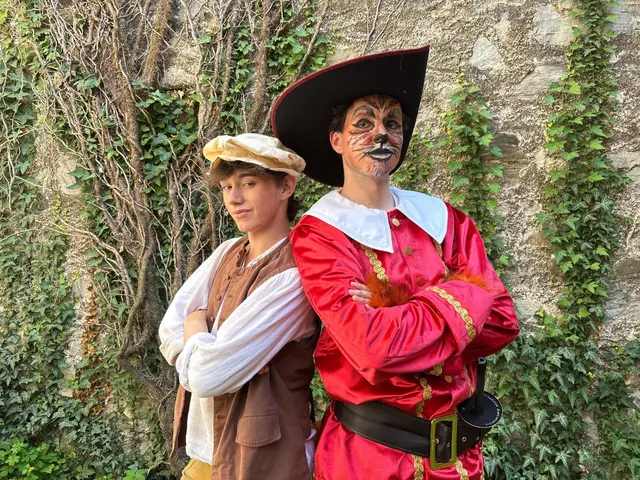 Der gestiefelte Kater - jeden Sonntag bis Mitte August auf der Märchenbühne in Friesach.  | Foto: Friesacher Burghofspiele
