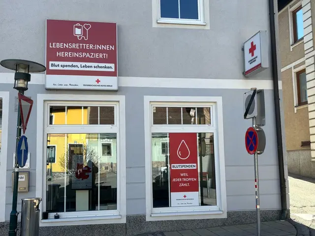 In Zwettl kann jeden Montag und Dienstag von 15 bis 19 Uhr im Blutspendestützpunkt am Neuen Markt Blut gespendet werden. | Foto: MeinBezirk Zwettl