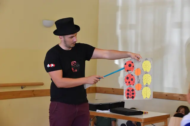 Der Magier Illusian will Pressbaumer Kinder verzaubern.  | Foto: Geiger