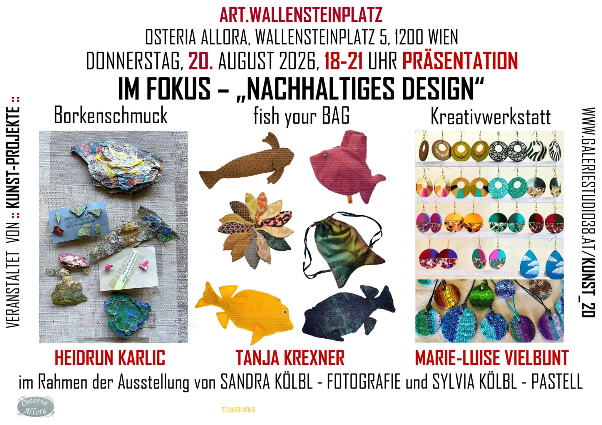 126 Tage vor Weihnachten – Kunst und Design bei ART.WALLENSTEINPLATZ!