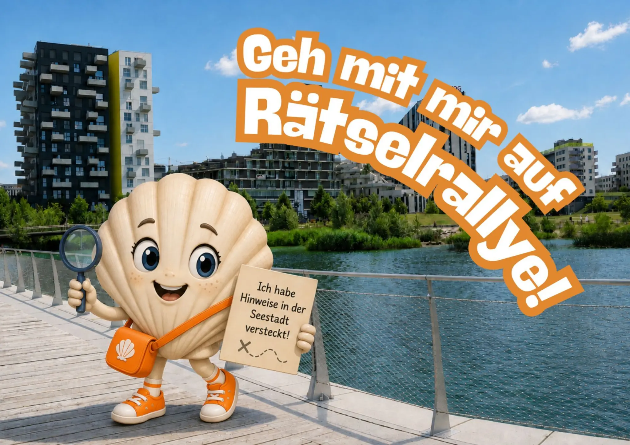 Abenteuer Seestadt – unsere Familien-Rätselrallye geht in die zweite Runde!