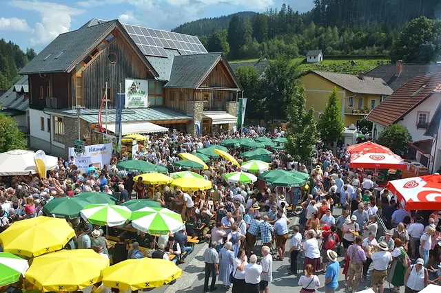 Beim Gasner Musi-Kirtag verwandelt sich das Ortszentrum am 15. August in eine Festmeile mit über 120 Musikerinnen und Musikern, gelebtem Brauchtum, regionalen Schmankerln und zahlreichen Programmhöhepunkten. | Foto: Musidorf Gasen